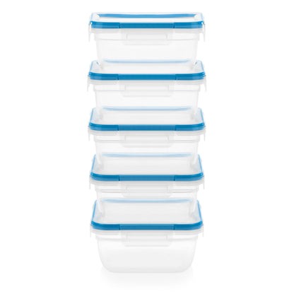 Total Solutions 10-piece 5.5-cup Food Storage Container Set